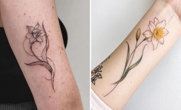 33+ Narcissus Flower Tattoo Ideas & Inspiration