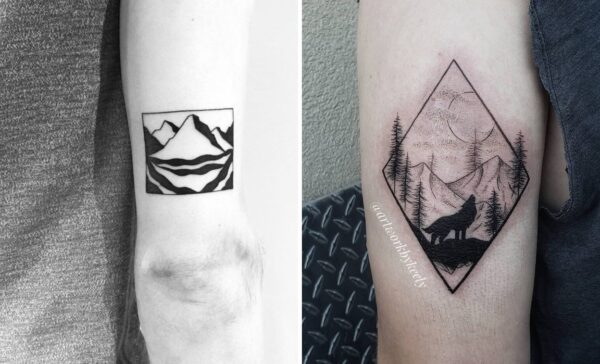 67+ Nature Scene Tattoo Ideas & Inspiration