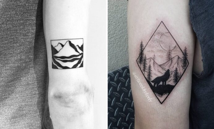 67+ Nature Scene Tattoo Ideas & Inspiration