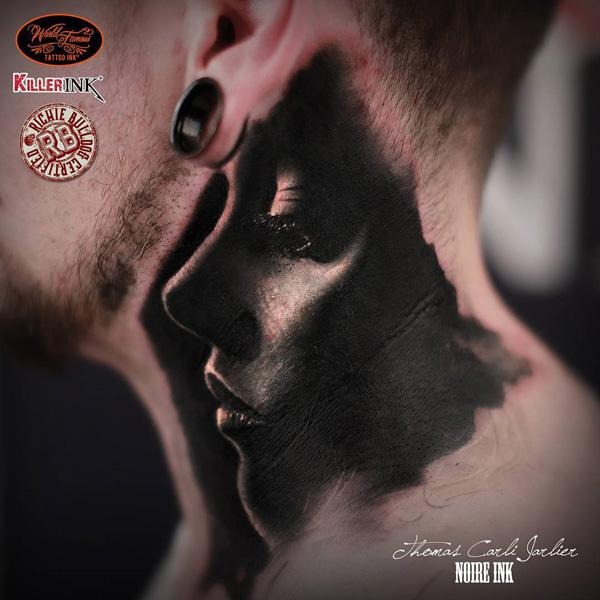 Pretty in Ink Neck Tattoo Tattoo Design