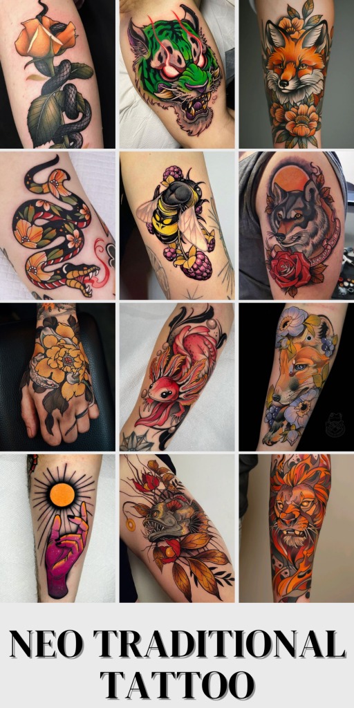 The Wolf and the Rose: A Timeless Classic Tattoo Design