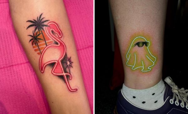 37+ Neon Tattoo Ideas & Inspiration