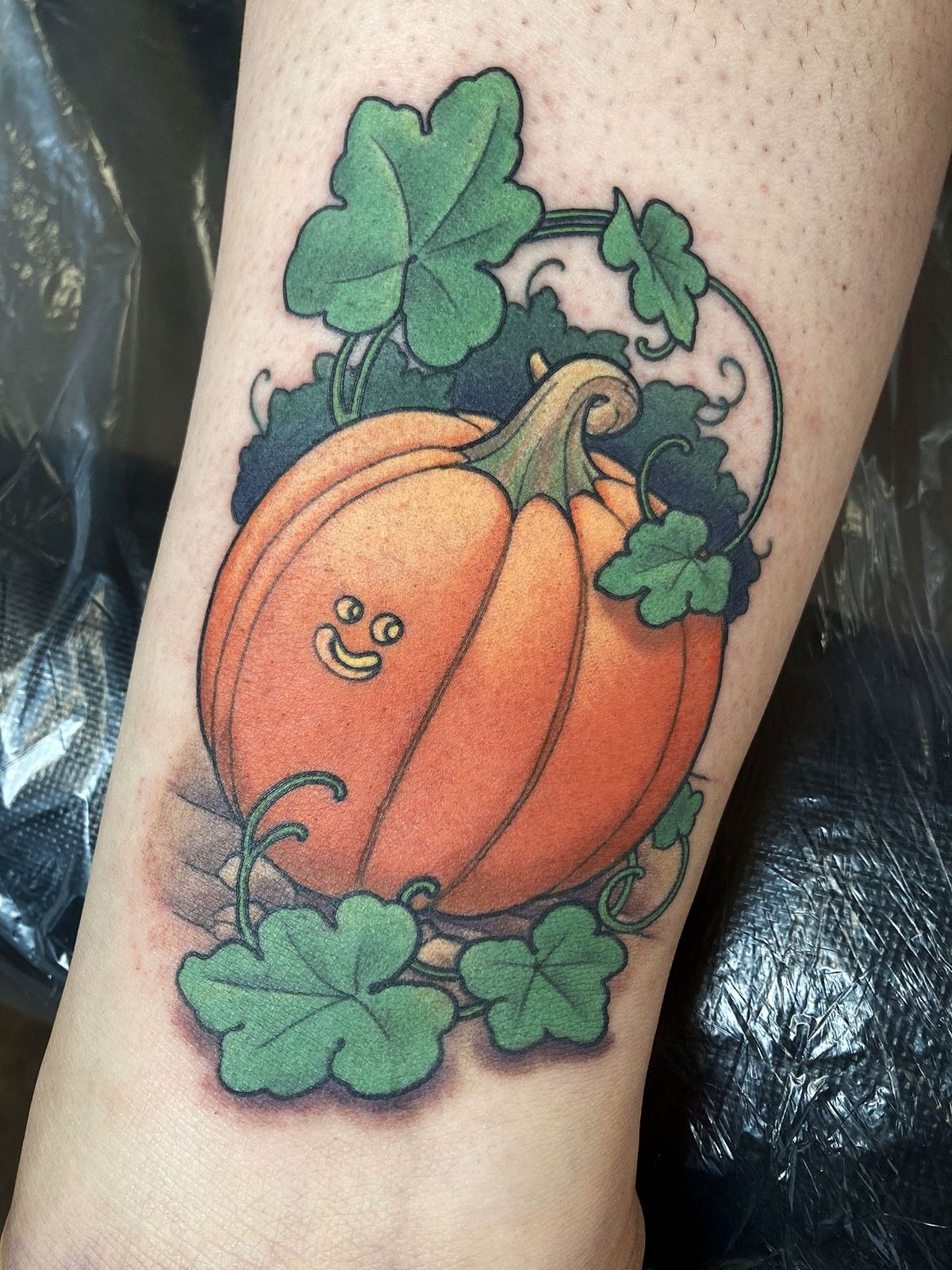 Winterberry Line Work Tattoo Tattoo Design