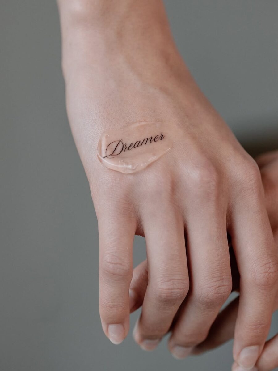 Elegant tattoo embodying the spirit of dreaming Tattoo Design