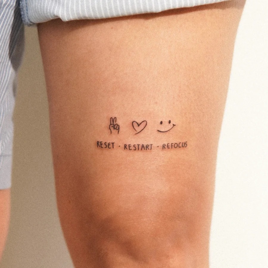 Meaningful reminders inked on skin Tattoo Design
