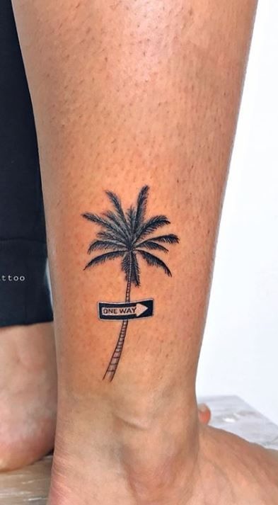 Radiant Palm with Golden Hues Tattoo Design