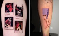 34 Pantone Tattoo Ideas: Vibrant Color Swatch Ink & Minimalist Art
