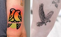 29 Parrot Tattoo Ideas: Colorful Tropical Feathers & Exotic Birds