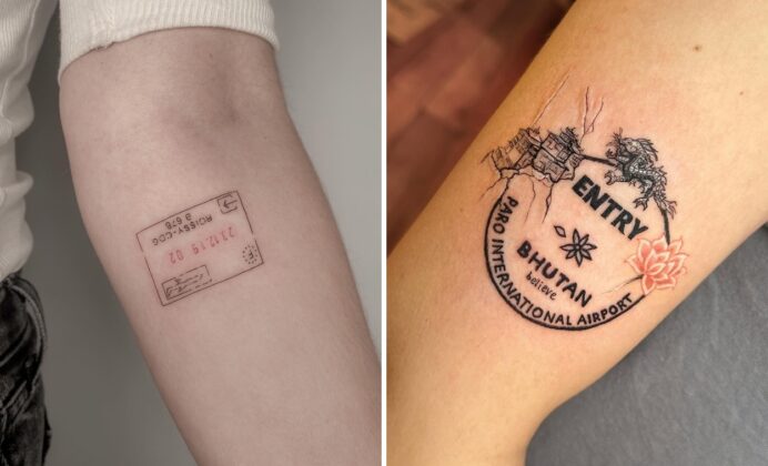 36+ Passport Tattoo Ideas & Inspiration