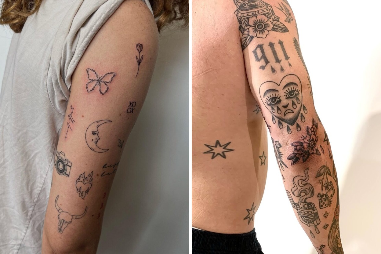 Patchwork Tattoo Ideas That Perfectly Complement Your Style Featured Lookbook Collage
