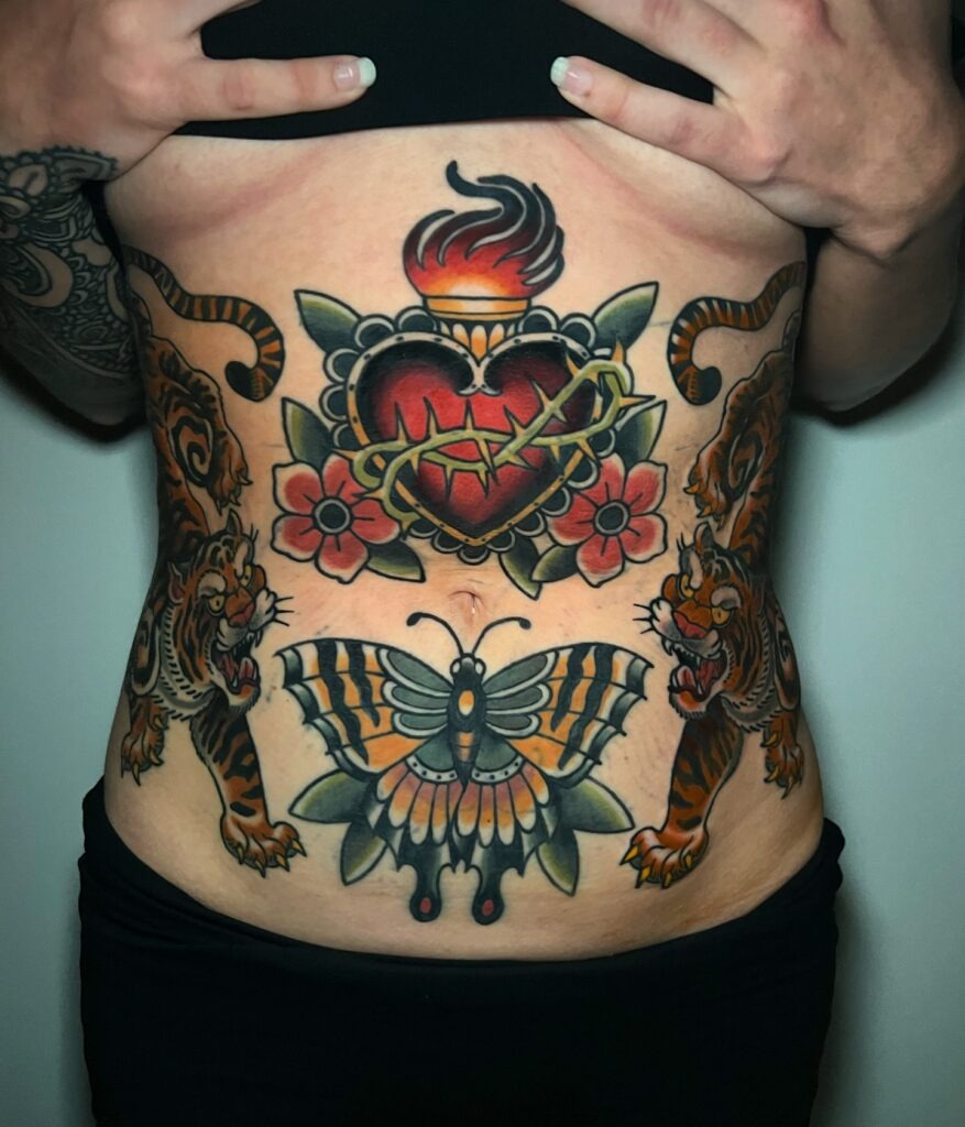 Philosophical and Scientific Patchwork Sleeve Tattoo Design