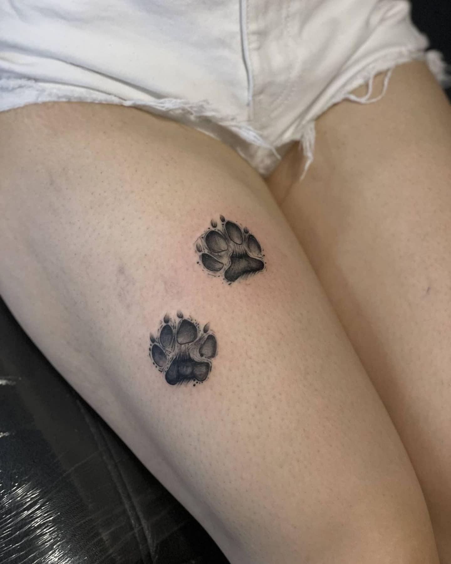 Matching Pawprint Tattoo Tattoo Design