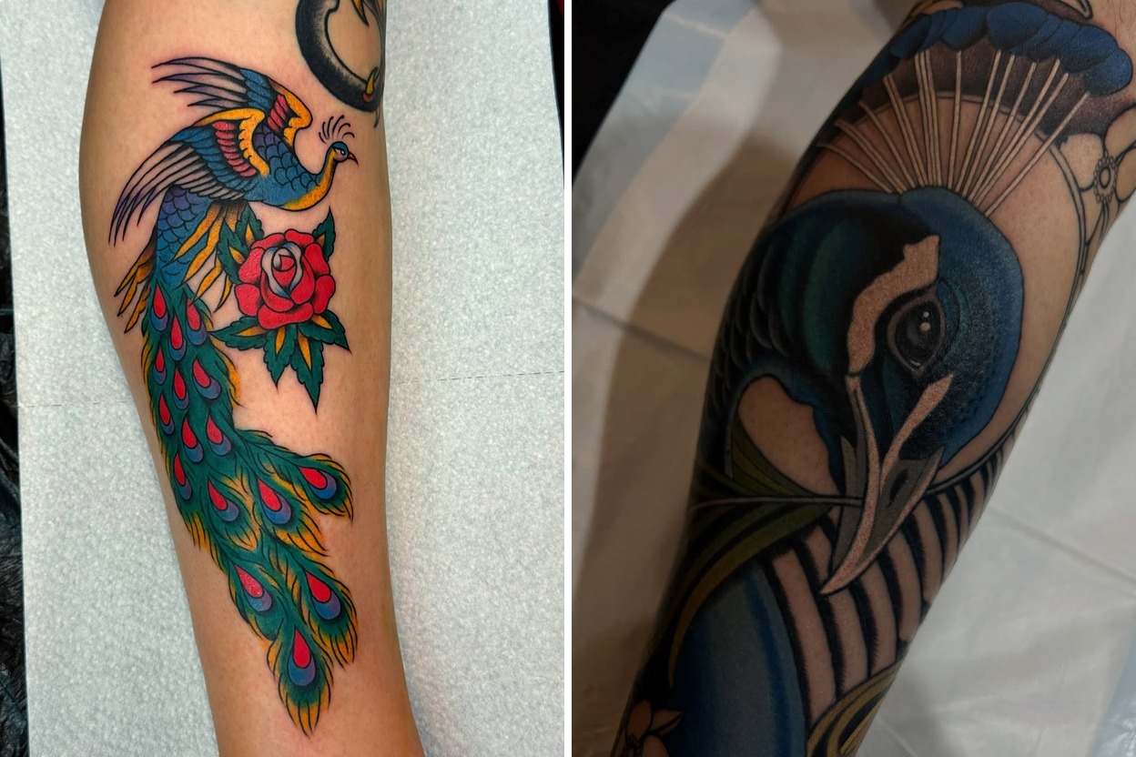 23 Inspiring Peacock Tattoo Ideas For Your Next Ink Featured Lookbook Collage
