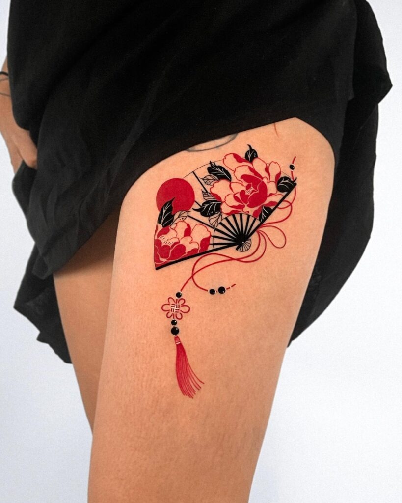 Delicate Peony Forearm Tattoo with Soft Shading Tattoo Design