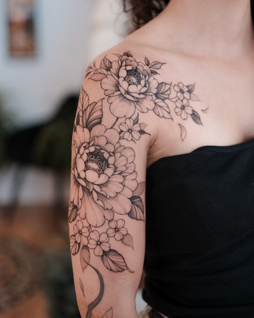 Minimalist Peony Tattoo Ideas Tattoo Design