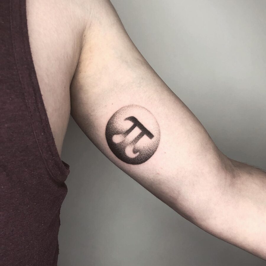 Mathematical elegance meets artistic expression Tattoo Design