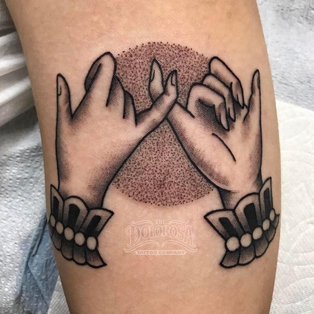 Artful Expression of Loyalty and Trust Tattoo Design
