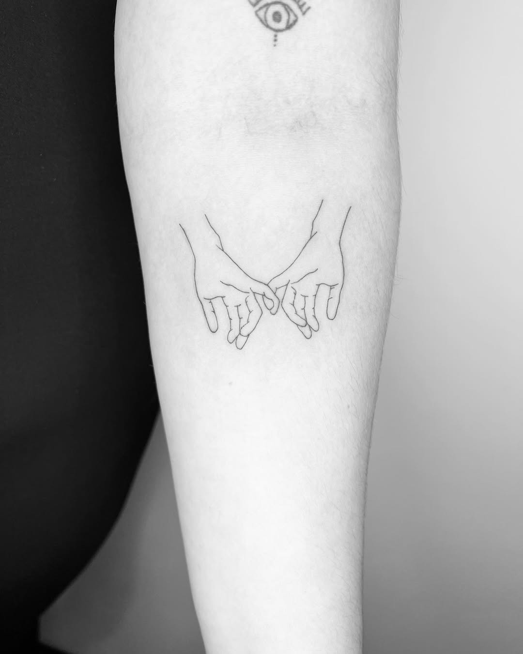 Delicate pinky promise tattoo design Tattoo Design