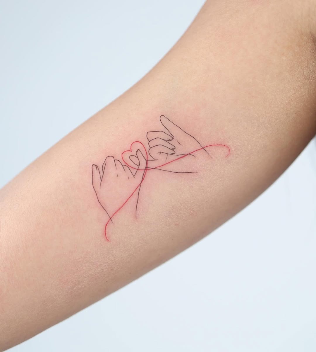 Meaningful pinky promise tattoo design inspiration Tattoo Design