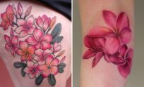 31+ Plumeria Tattoo Ideas & Inspiration