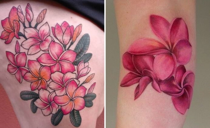 31+ Plumeria Tattoo Ideas & Inspiration