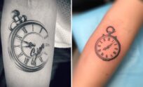 55+ Pocket Watch Tattoo Ideas & Inspiration