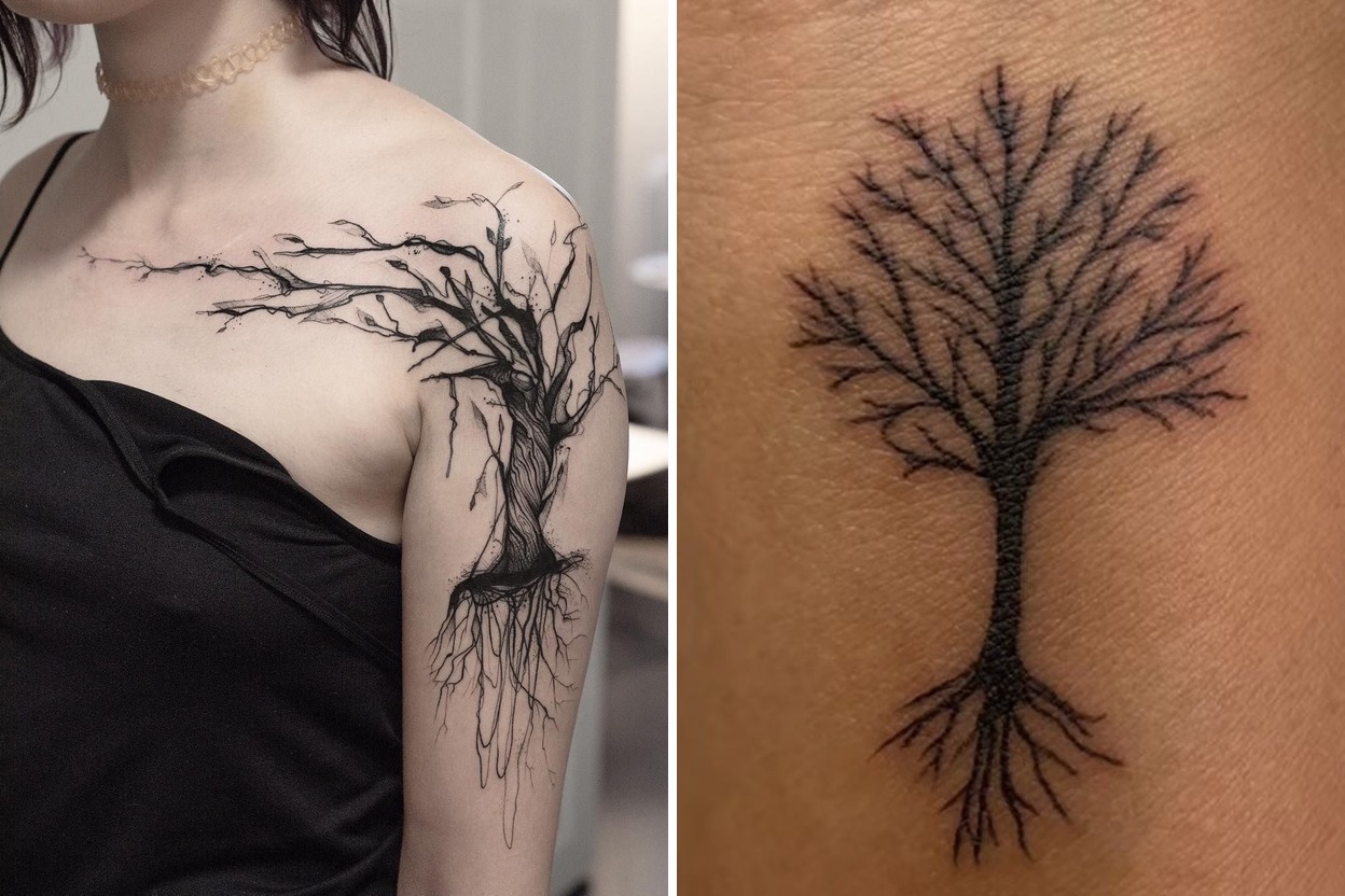 Poison Tree Tattoo Ideas For Subtle and Symbolic Placement Featured Lookbook Collage