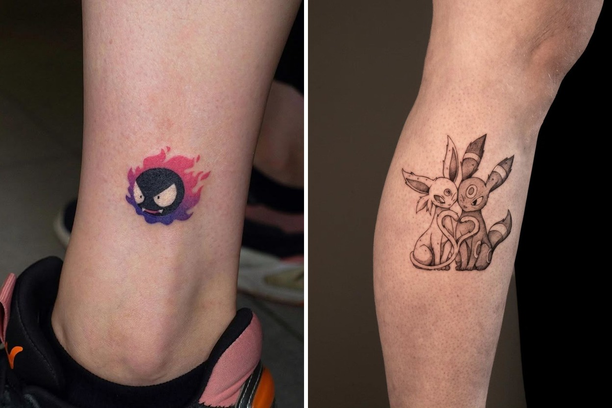 25 Pokemon Tattoo Ideas For Playful Nostalgic And Stylish Ink Featured Lookbook Collage