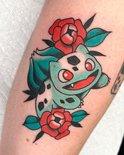 Tiny Purple Spirit Tattoo Tattoo Design