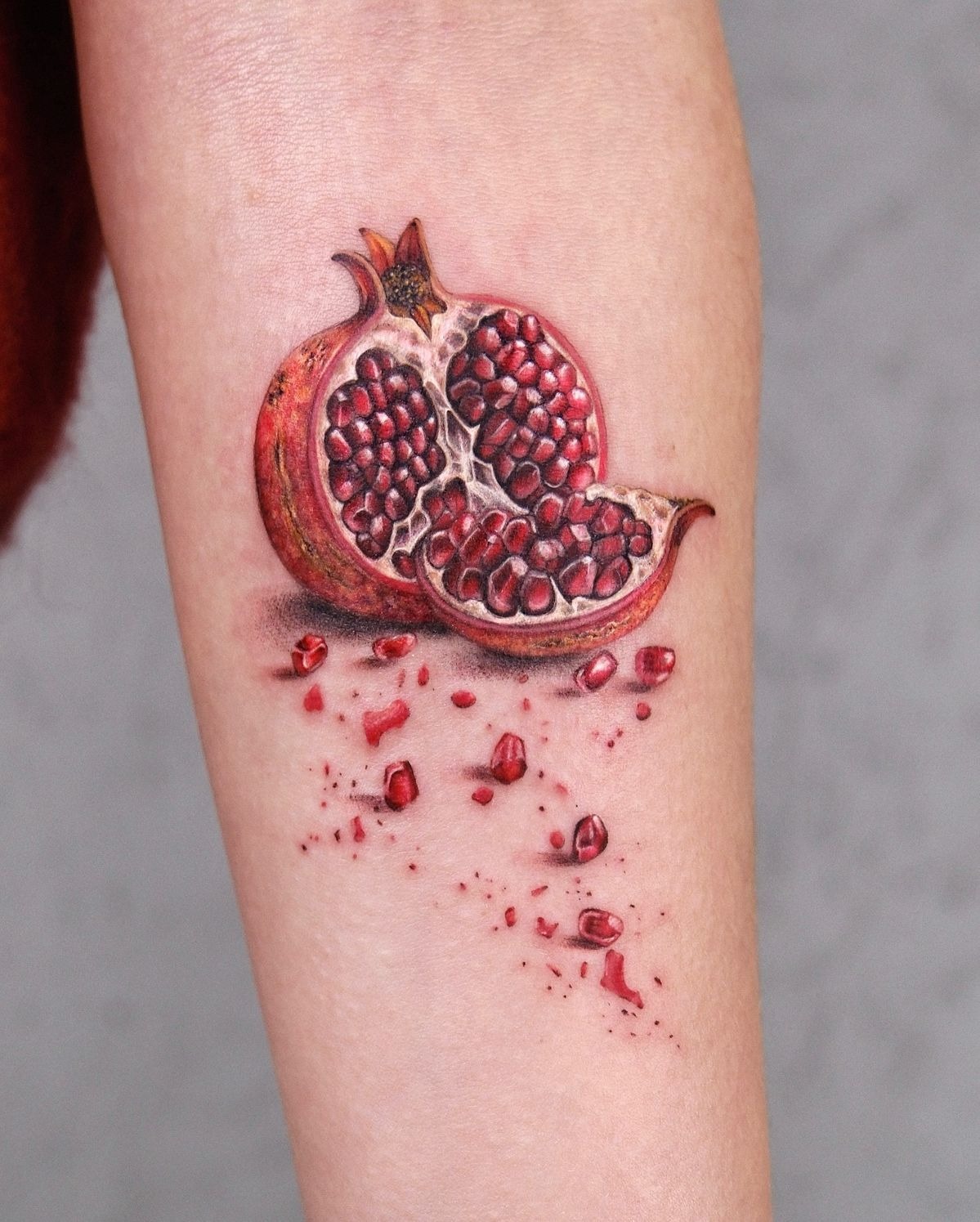 Persephone-Inspired Minimalist Figure Tattoo Tattoo Design