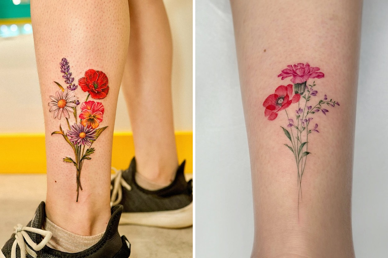 25+ Poppy Tattoo Ideas Full of Meaning and Personal Style Featured Lookbook Collage