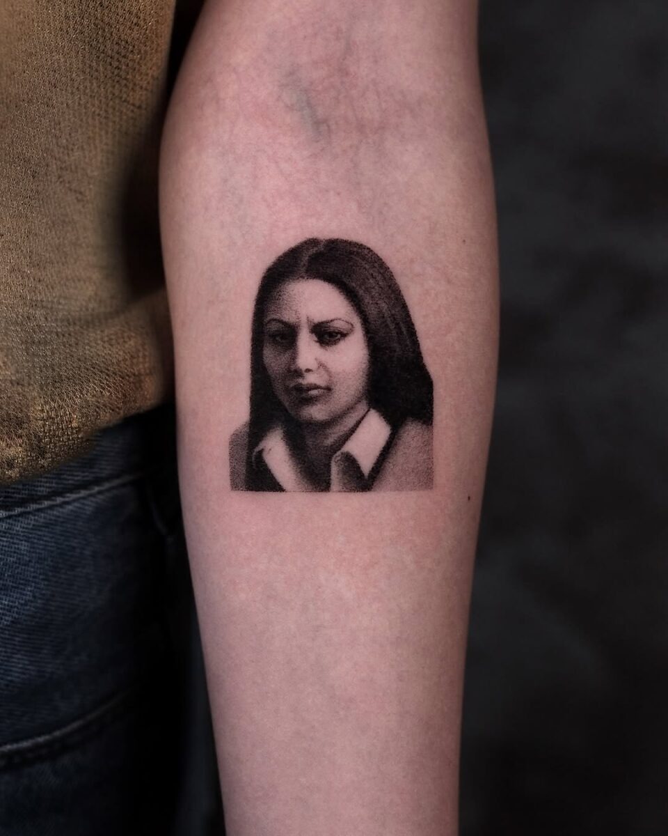 Stunning black and gray portrait tattoo for inspiration Tattoo Design
