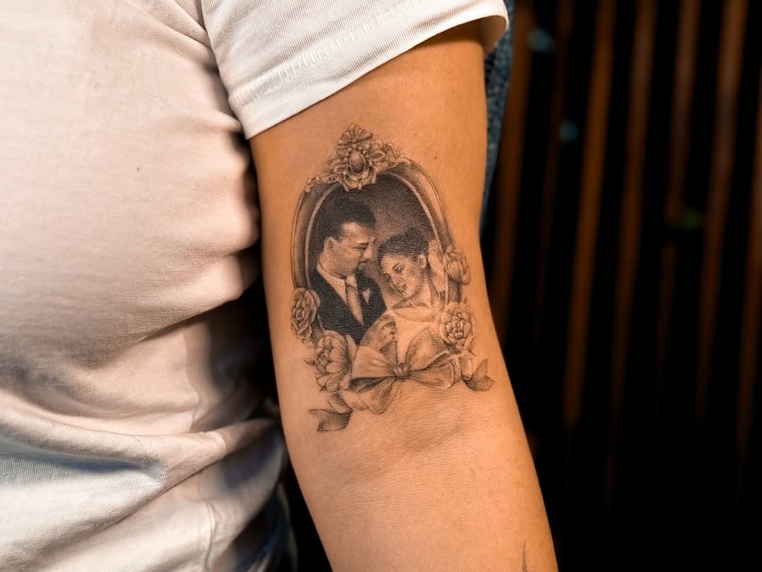Timeless Love Captured in Ink Tattoo Design