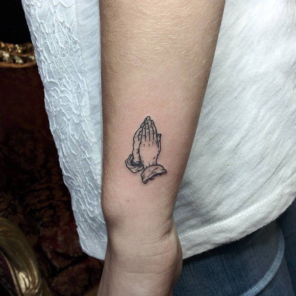 Tiny Inner Arm Tattoo with Gentle Detail Tattoo Design