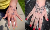 29+ Pretty Hand Tattoo Ideas That Look Soft and Stylish