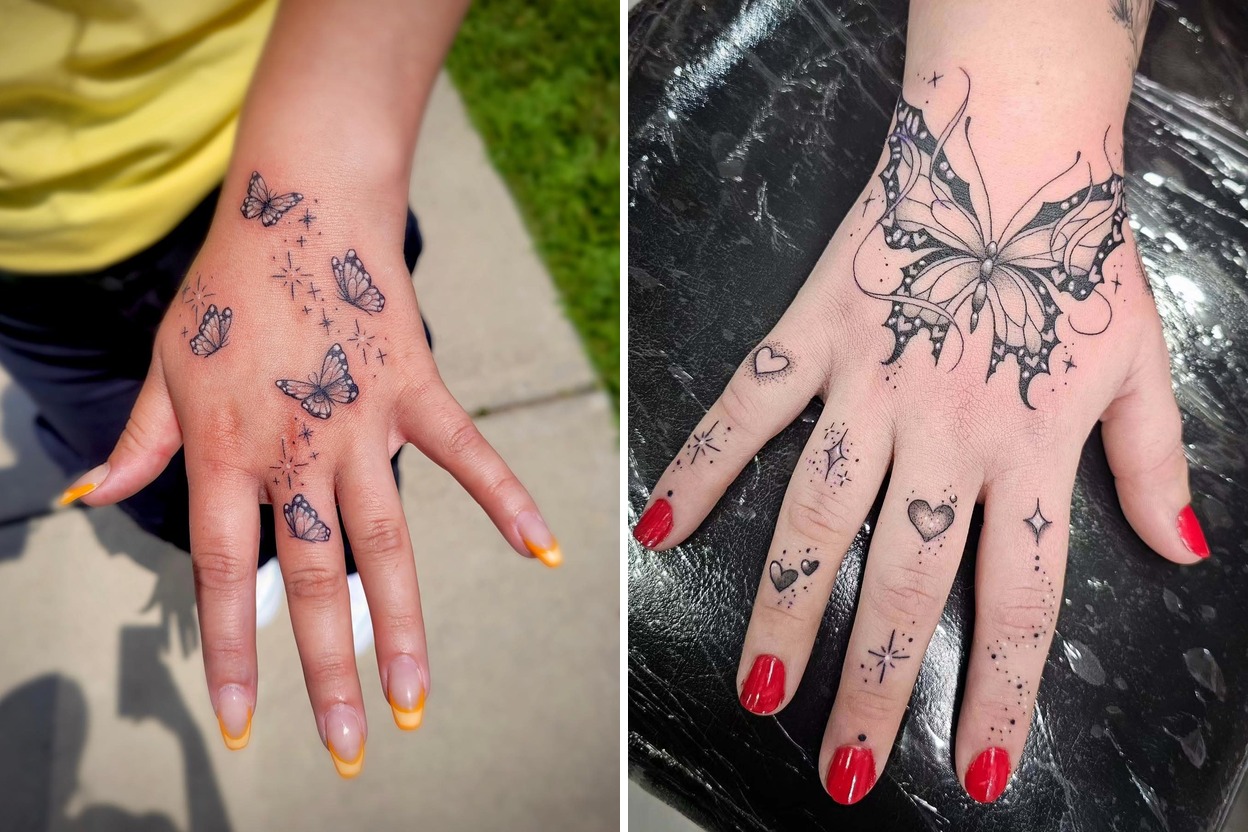 29+ Pretty Hand Tattoo Ideas That Look Soft and Stylish Featured Lookbook Collage