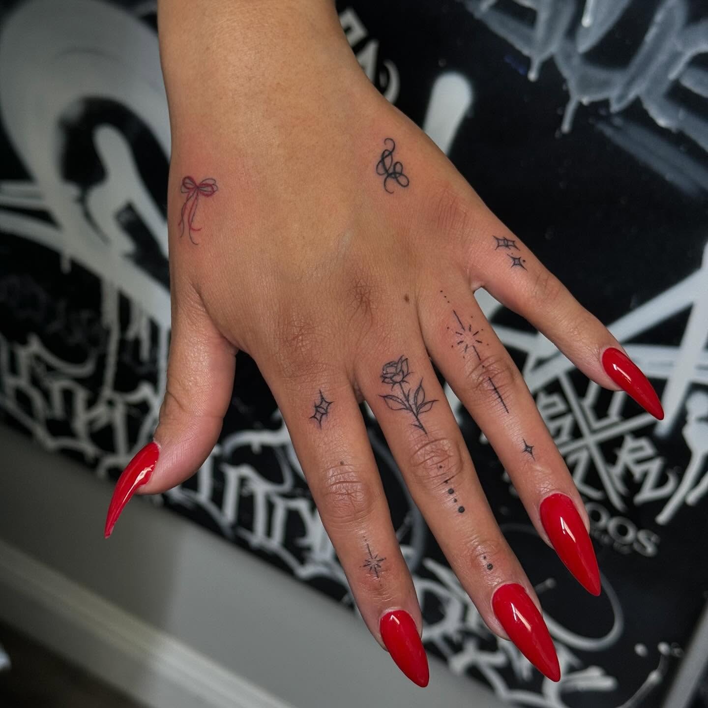 Tiny Charm Hand Tattoos Tattoo Design