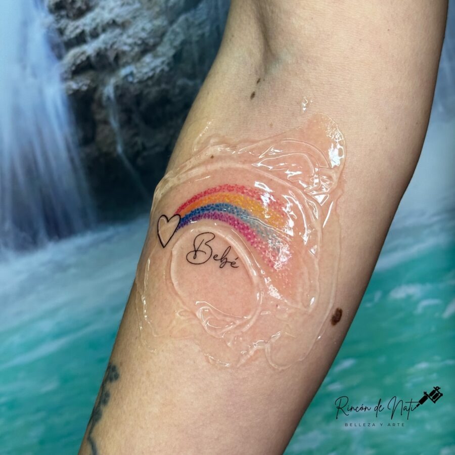 Colorful butterfly tattoos symbolizing new beginnings. Tattoo Design