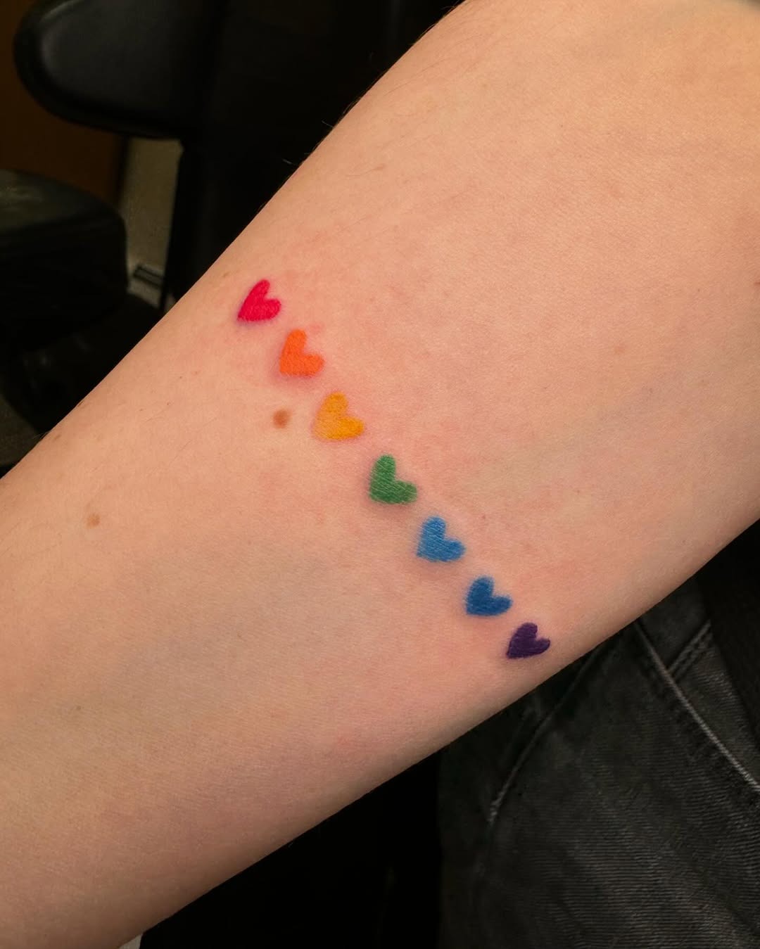 Vibrant Rainbow Heart Tattoo Design Tattoo Design