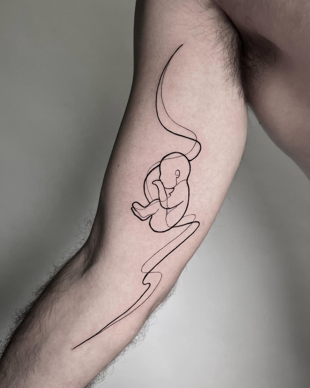 Minimalist tattoo symbolizing new beginnings Tattoo Design