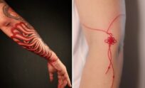 121+ Red Ink Tattoo Ideas & Inspiration