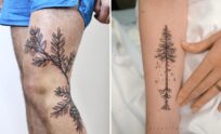 Redwood Tree Tattoo Ideas For Subtle and Symbolic Placement