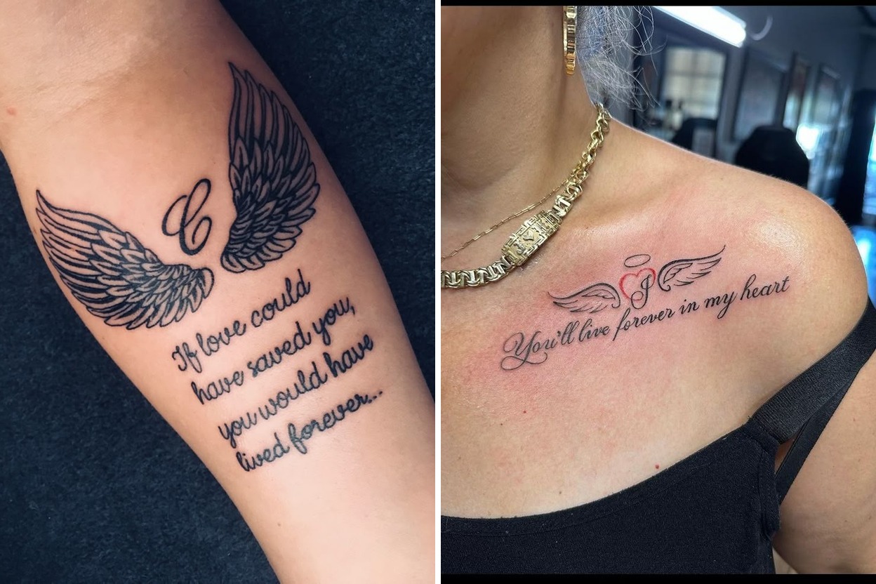 25+ Remembrance Tattoo Ideas To Keep Loved Ones Close Featured Lookbook Collage