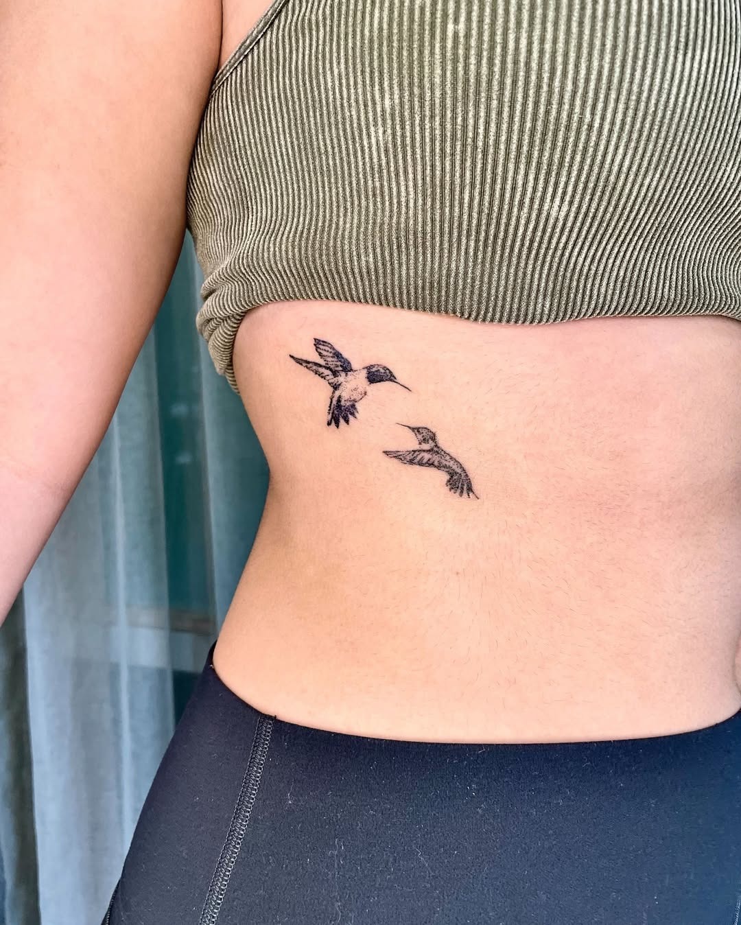 Elegant Hummingbird Rib Tattoos for Inspiration Tattoo Design