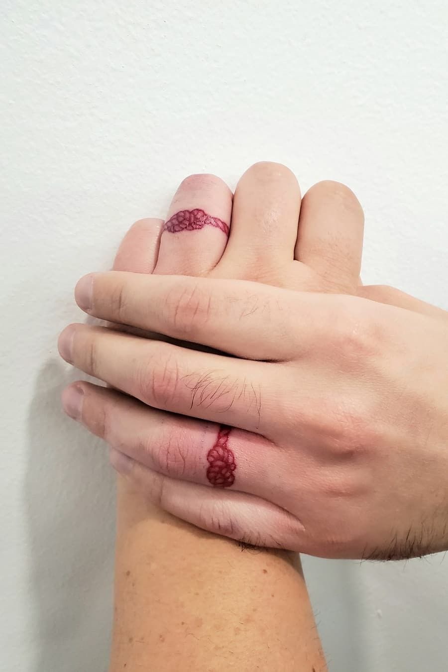 Infinity and Heart Ring Tattoo Tattoo Design