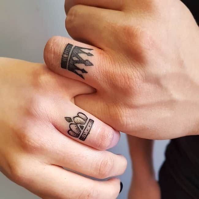 Minimal Heart Outline Ring Tattoo Tattoo Design