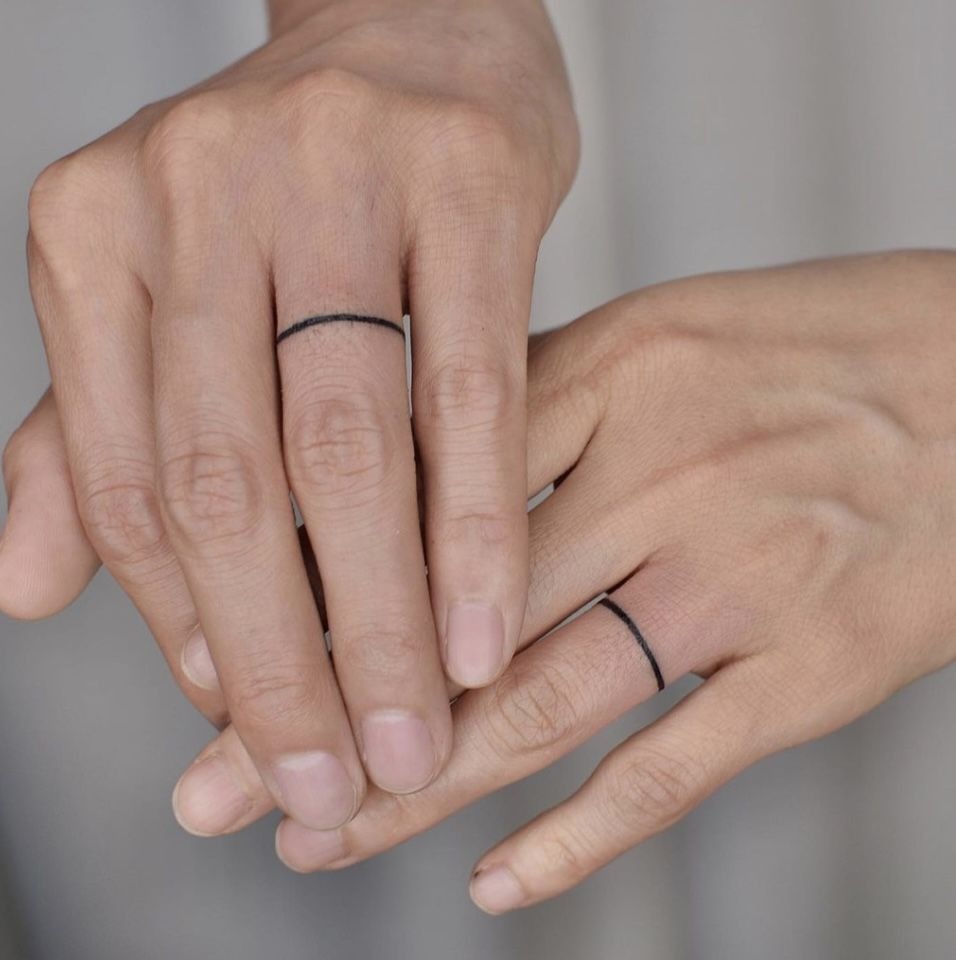 Roman Numeral Ring Tattoo Tattoo Design