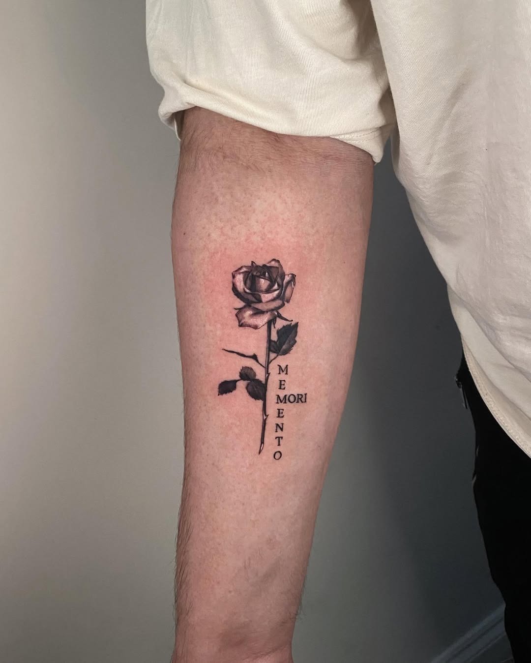 Bold rose tattoo with deep meaning Tattoo Design