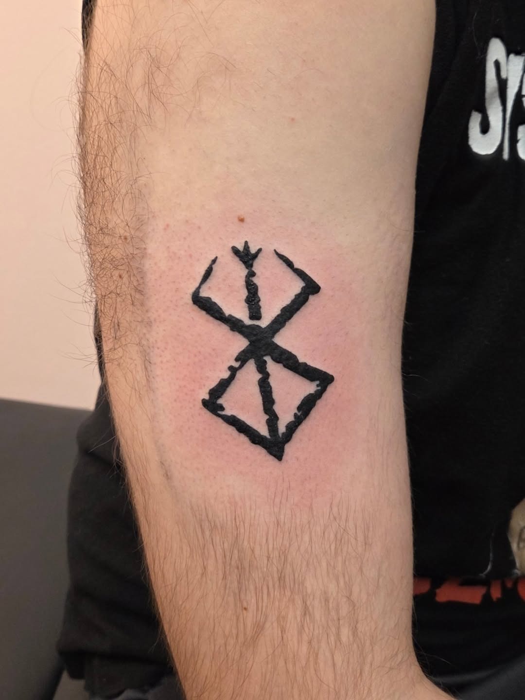 Artistic sacrification tattoo with symbolic meaning Tattoo Design