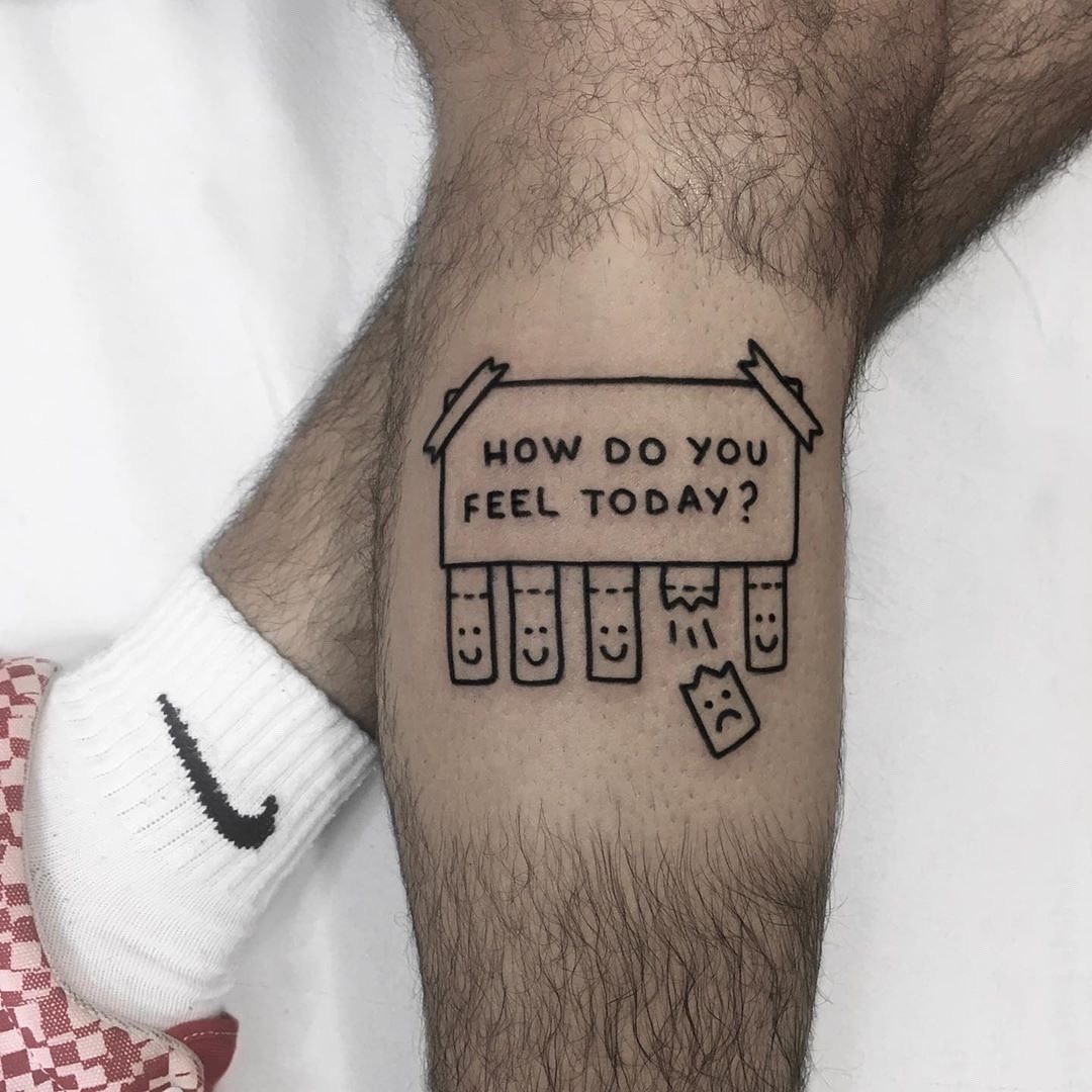 Exploring emotions through a unique tattoo design Tattoo Design
